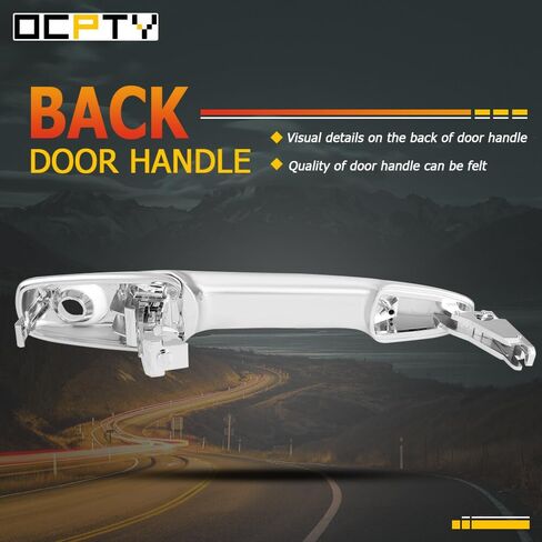 OCPTY Door Handle Exterior Front Driver Passenger Side Replacement fit 2007-2012 Edge Flex for Lincoln MKX Outside Door Handles Chrome in Saudi Arabia