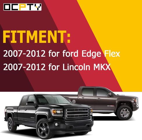 OCPTY Door Handle Exterior Front Driver Passenger Side Replacement fit 2007-2012 Edge Flex for Lincoln MKX Outside Door Handles Chrome in Saudi Arabia