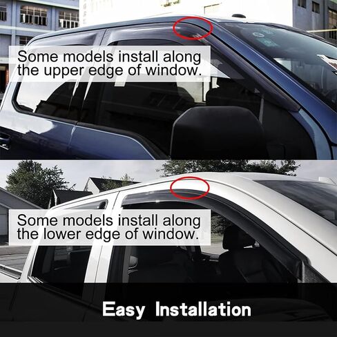 عاكس نافذة تلقائي لسيارة Volkswagen MK8 Golf GTI & Golf R جميع الموديلات 2022-2025، عاكس النافذة الخلفية الأمامية، عاكس فتحة التهوية، غطاء واقي من الرياح والمطر، بدون مثقاب سهل التركيب in Kuwait