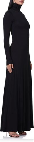 Women's Regina Long Sleeve Turtleneck Maxi Dress in Saudi Arabia