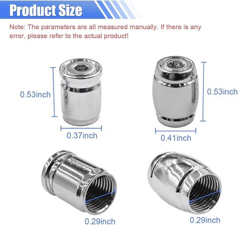 10PCS Sport Bullet Car Tire Valve Stem Caps, Anti Theft Locking Auto Tire Air Covers, Dustproof Wheel Valve Stem Cap with Rubber Seal, Universal Car Accessories for Truck Motorcycle Bicycle (Black) in Saudi Arabia