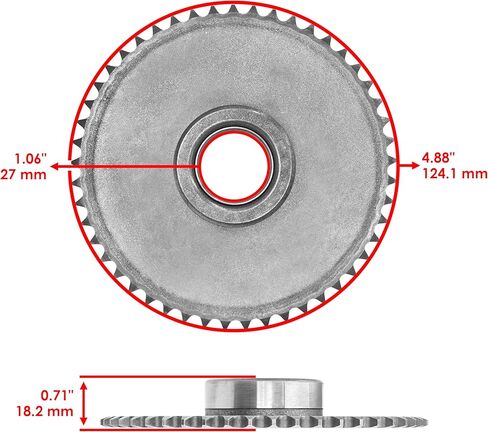 Caltric Starter Clutch Idler Gear Gasket Set Compatible with Kawasaki Bayou 300 Klf300 C 4X4 1989-2004 in Saudi Arabia