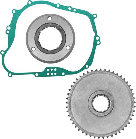 Caltric Starter Clutch Idler Gear Gasket Set Compatible with Kawasaki Bayou 300 Klf300 C 4X4 1989-2004 in Saudi Arabia