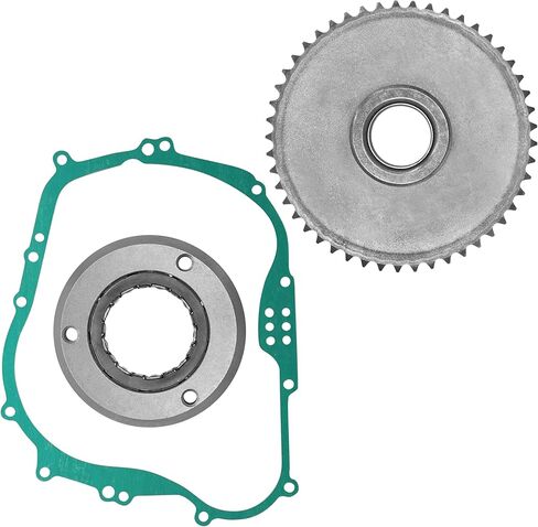 Caltric Starter Clutch Idler Gear Gasket Set Compatible with Kawasaki Bayou 300 Klf300 C 4X4 1989-2004 in Saudi Arabia