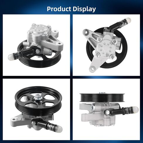 21-5442 Power Steering Pump with Pulley - Compatible with 2005-2010 Honda Odyssey, 2005-2008 Pilot & 2007-2013 Acura MDX - Replaces 56110-RDJA01, 56110-PVJA01 in Kuwait