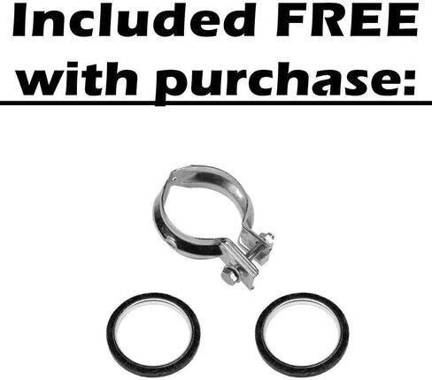 Northeastern Exhaust | Stainless Steel Exhaust Muffler Compatible for Lexus LX470 1998-2007 | Toyota Land Cruiser 1997-2007 4.7L | Free Gaskets and Clamp Included in Saudi Arabia