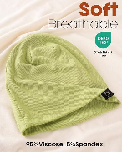 FURTALK Slouchy Beanie for Men Women Soft Knit Stretchy Skull Cap Stylish & Warm in Saudi Arabia