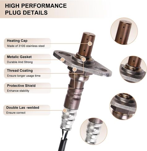 Oxygen Sensor Upstream 234-9002 O2 Sensor Fits for Toyota 4Runner 1999 2000 2001 2002 2.7L 3.4L V6 L4, for Toyota Tacoma 2000 2001 2002 2003 2004 2.4L 2.7L L4 in Saudi Arabia