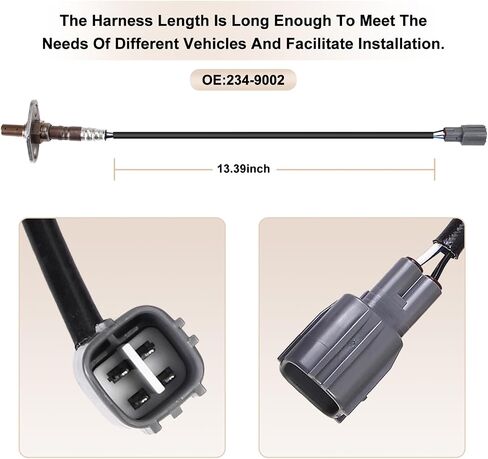 Oxygen Sensor Upstream 234-9002 O2 Sensor Fits for Toyota 4Runner 1999 2000 2001 2002 2.7L 3.4L V6 L4, for Toyota Tacoma 2000 2001 2002 2003 2004 2.4L 2.7L L4 in Saudi Arabia