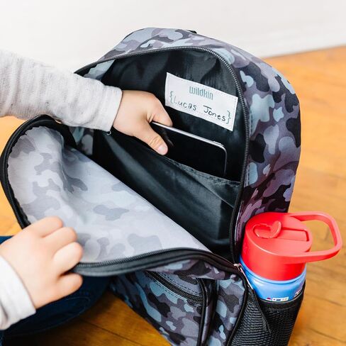 Wildkin ECO rPET Kids Backpack – Recycled, Padded, Adjustable for School & Travel – Jurassic Dinosaurs in Saudi Arabia