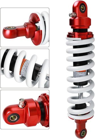 12.2" 310mm Rear Shock Absorber Suspension Spring Damper Adjustable 1200lbs for Pit Dirt Bike Quad ATV Go Kart Scooter Motorcycle Mountain Bike Sport Bikes 4 Wheelers (310mm (12.2in)) in Saudi Arabia