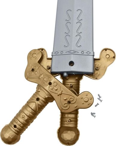 Nicky Bigs Novelties Plastic Roman Pirate Short Sword & Sheath Prop Medieval Costume Accessory, Multicolor in Saudi Arabia