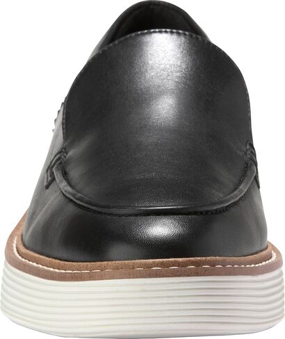 حذاء نسائي من Cole Haan ذو نعل سميك أصلي من Venetian، أسود/عاجي، 8 عرض in Kuwait