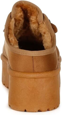 Mayfield Buckle Strap Fur Platform Classic Slip-On in Saudi Arabia
