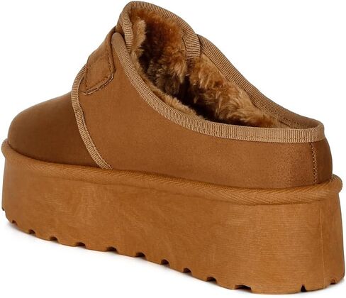 Mayfield Buckle Strap Fur Platform Classic Slip-On in Saudi Arabia