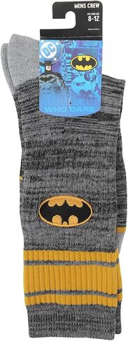 Bioworld Batman Logo Men's Black Athletic Crew Socks in Saudi Arabia