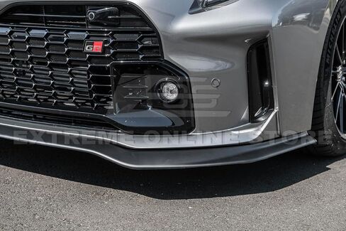 Replacement for 2023-2024 Toyota GR Corolla Models | GR Style Front Bumper Lip Splitter (ABS Plastic - Matte Black) in Saudi Arabia