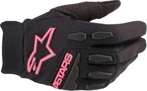 Alpinestars Stella Full Bore Gloves Black/Pink Fluo Xl (3583622-1390-XL) in Saudi Arabia