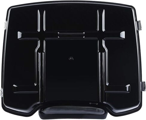 TCT-MOTORPARTS Razor Trunk w/Pad Backrest Fit for Harley 1997-2013 Touring Road King FLHR Street Electra Glide Classic FLHTC FLHTCU FLHTK FLHTP FLHTCUSE8 FLHTCUSE7 FLHT Painted Black in Saudi Arabia