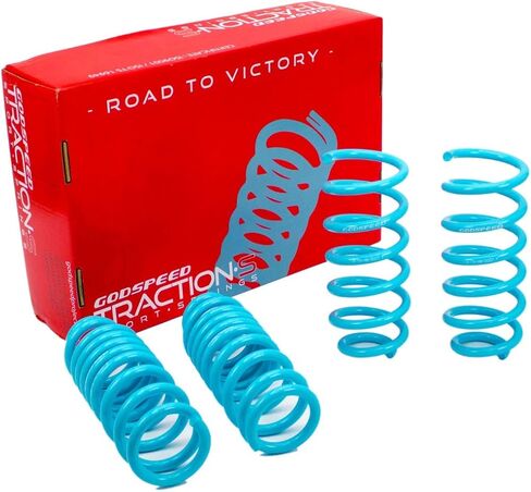 Godspeed LS-TS-BZ-0007-A Traction-S Performance Lowering Springs For Mercedes-Benz C300 Sedan 4Matic (W205) 2015-21 in Saudi Arabia
