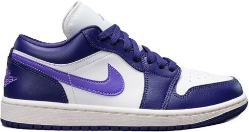 Jordan Womens WMNS AIR 1 Low DC7268 500 أرجواني - مقاس 11.5 واط in Saudi Arabia