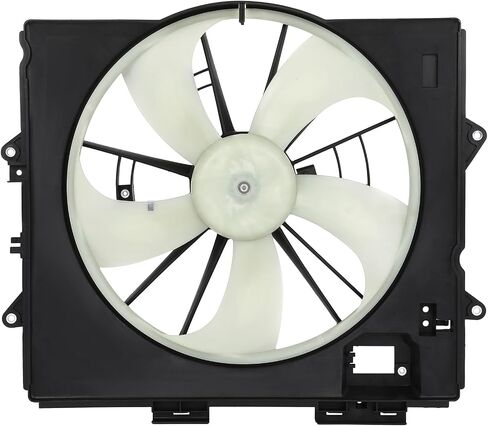 Cooling Fan 622930 for Cadillac for CTS 2009-2014 for Cadillac for STS 2009-2010 for Cadillac for SRX 2009 Black Front Electric Cooling Fan in Saudi Arabia