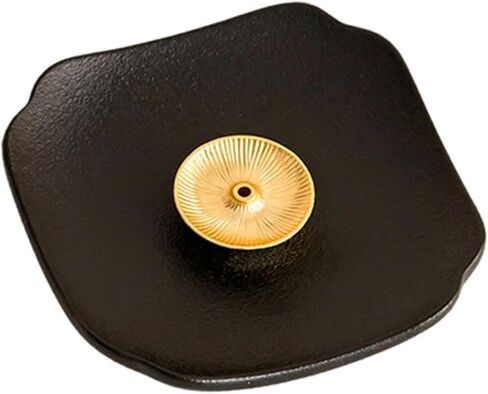 Incense Holder, Ceramic Material Incense Bruner for Sticks, Modern Minimalist Design, Ash Collection for Meditation & Decoration in Saudi Arabia
