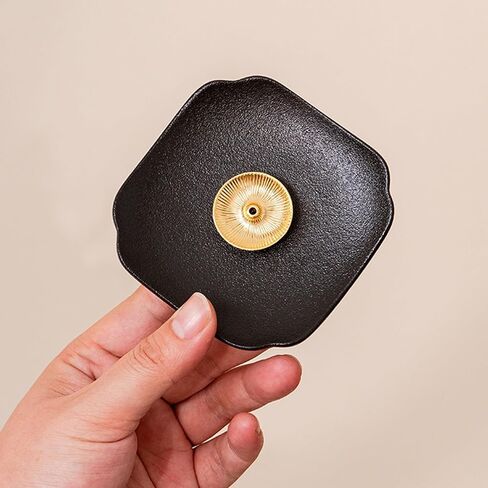 Incense Holder, Ceramic Material Incense Bruner for Sticks, Modern Minimalist Design, Ash Collection for Meditation & Decoration in Saudi Arabia