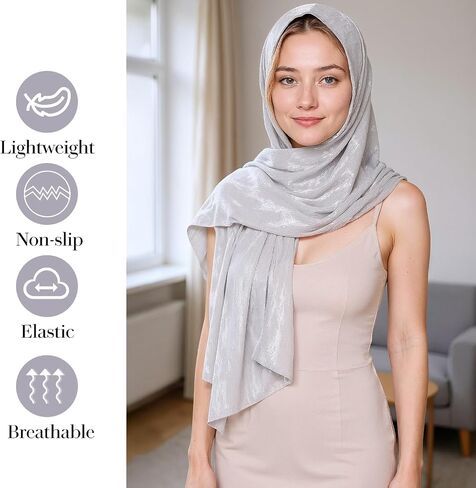 Lusofie Silver Shawl Glitter Silk Shawl Wraps for Women Silver Gray Shawls and Wraps for Weddings Evening Dresses Womens Dress Shawls for Women Formal Sparkly Scarf in Saudi Arabia