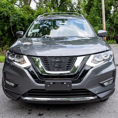 Front Bumper License Tag Plate Frame Bracket Holder Compatible with for 2017-2020 Nissan Rogue Replace 962106FL0A NI1068141 in Saudi Arabia