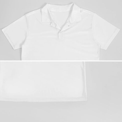 French Bulldog Polo Shirts for Men Short Sleeve Sports Quick Dry Golf Tennis Shirt in Saudi Arabia