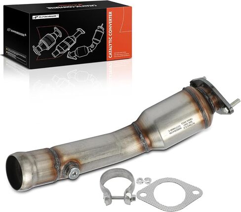 A-Premium Left Catalytic Converter Kit Direct-Fit Compatible with Ford Mustang 2011 2012 2013 2014 5.0L, EPA Compliant in Saudi Arabia