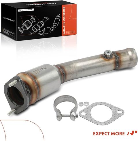 A-Premium Left Catalytic Converter Kit Direct-Fit Compatible with Ford Mustang 2011 2012 2013 2014 5.0L, EPA Compliant in Saudi Arabia