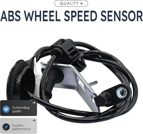2Pcs Rear Left and Right Abs Wheel Speed Sensor Compatible with Mazda 3 Bjs74371Y Als2874 Buit in Mexico; 14 15 16 17 18 2014 2015 2016 2017 2018 in Saudi Arabia