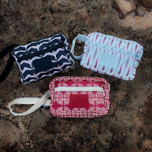 Ohia Lehua Fanny Pack - حقيبة حزام Tyvek مقاومة للماء مع حزام قابل للتعديل، حقيبة خصر متعددة الجيوب للسفر والاستخدام اليومي in Saudi Arabia