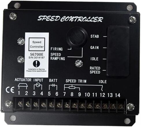 S6700E S6700H Generator Speed Governor Controller Speed Control Unit Generator(S6700H) in Saudi Arabia
