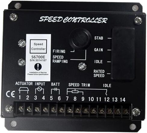 S6700E S6700H Generator Speed Governor Controller Speed Control Unit Generator(S6700H) in Saudi Arabia