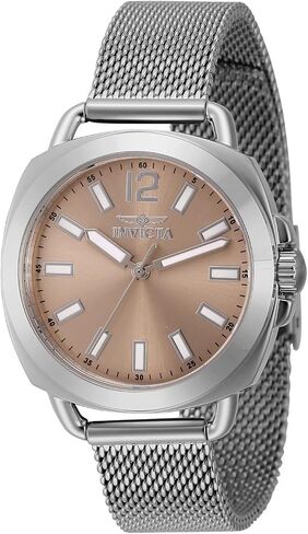 Invicta Lady's Wildflower 32mm Stainless Steel Quartz Watch, Gold (Model: 46338) in Saudi Arabia