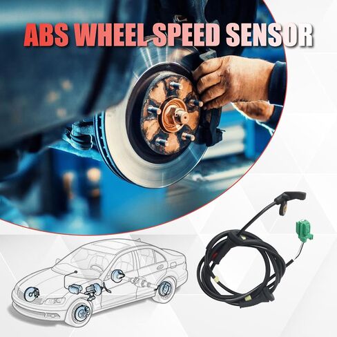 ALS567 Rear Right ABS Wheel Speed Sensor Compatible with XC90 2003 2004 2005 2006 2007 2008 2009 2010 2011 2012 2013 2014 2.5L L5 2.9L 3.2L L6 4.4L V8 in Saudi Arabia