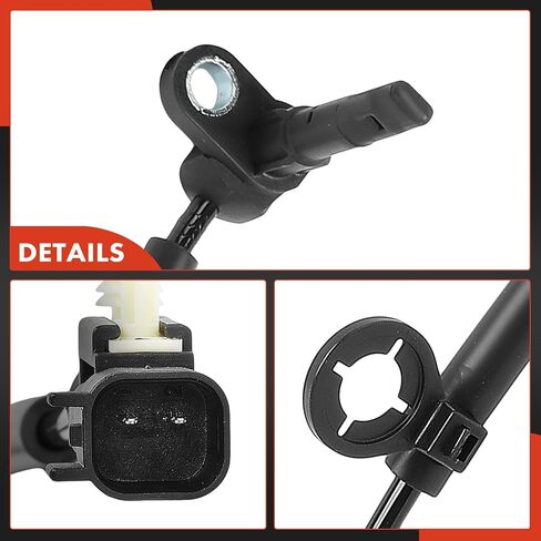 A-Premium Rear Left/Right ABS Wheel Speed Sensor Compatible with 2016 2017 Buick Envision - Rear Driver or Passenger Side in Saudi Arabia