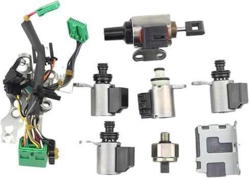 JF011E RE0F10A F1CJA Transmission Valve Body Solenoid Valve Kit Compatible For Nissan Compatible For Mitsubishi (One Oil Pressure Sensor) in Saudi Arabia