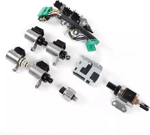 JF011E RE0F10A F1CJA Transmission Valve Body Solenoid Valve Kit Compatible For Nissan Compatible For Mitsubishi (One Oil Pressure Sensor) in Saudi Arabia