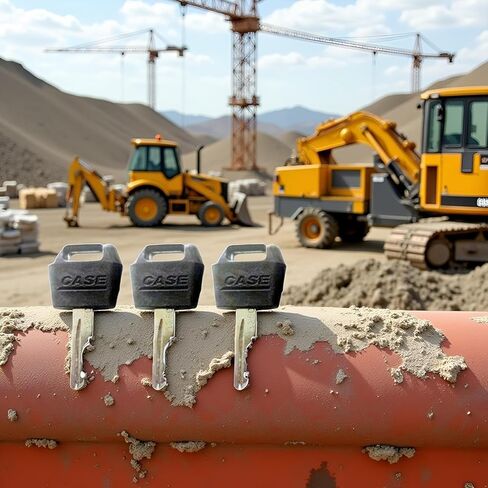 3 قطع مفتاح استبدال مفاتيح الإشعال، لجرار IH Dozer Backhoe D250 للحقيبة/حفارة الحصاد الدولية، قطع الغيار والاستبدال in Saudi Arabia