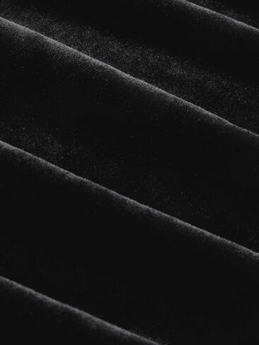 تنورة CIDER النسائية المخملية على شكل حرف A تنورة كاجوال بخصر مطاطي in Kuwait