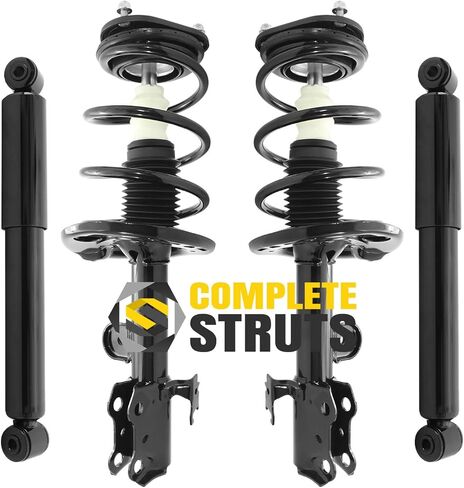 COMPLETESTRUTS - Front Complete Strut Assemblies with Coil Springs and Rear Shock Absorbers Replacement for 2013-2018 Toyota RAV4 - Set of 4 in Saudi Arabia