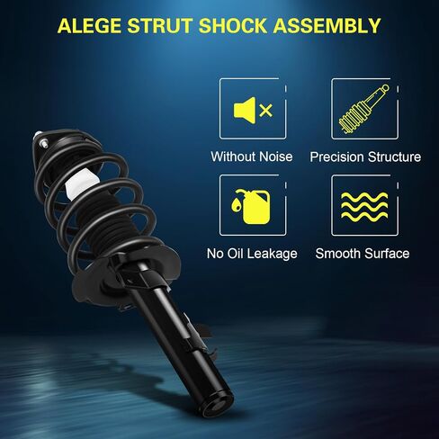 Front Right and Left Struts Assembly Shock Absorber with Coil Spring for Ford Transit Connect 2014-2022,272788 272787 in Saudi Arabia