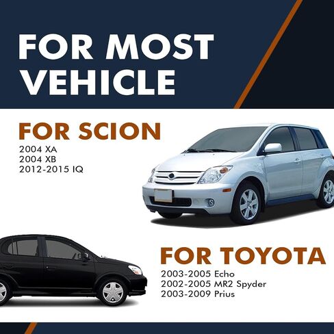 استبدال وسادات الفرامل الأمامية PM لسيارة Toyota Prius 2003-2009، مجموعة من 4 وسادات فرامل سيراميك in Saudi Arabia