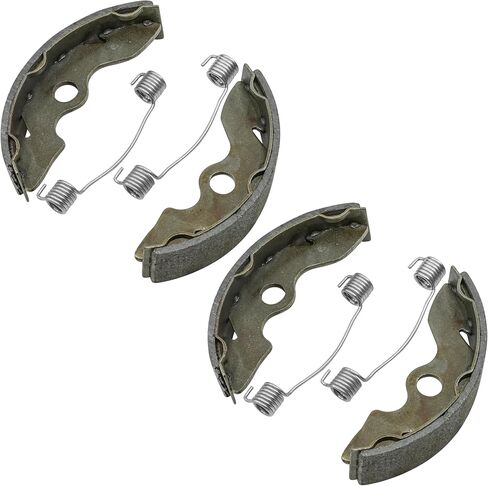 Caltric Front Brake Shoes Compatible with Honda Trx200Sx Fourtrax 200 200-Sx 1986-1988 in Saudi Arabia