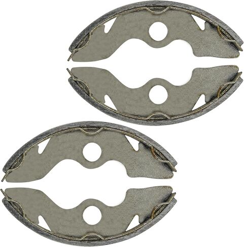 Caltric Front Brake Shoes Compatible with Honda Trx200Sx Fourtrax 200 200-Sx 1986-1988 in Saudi Arabia