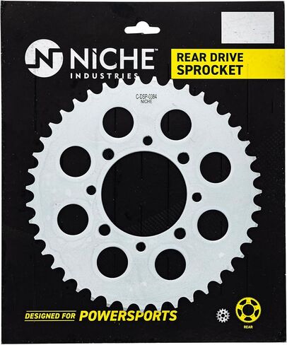 NICHE 520 Pitch 43 Tooth Rear Drive Sprocket for Suzuki TU250X 64511-25D00 in Saudi Arabia